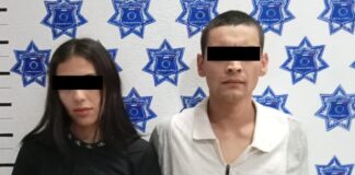 Policía Municipal detiene a pareja por el presunto delito de lesiones