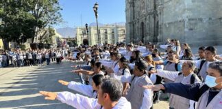 Toman protesta a Supervisores y Capacitadores Asistentes Electorales en Oaxaca.
