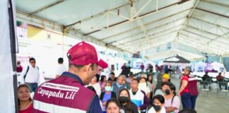 Vecinas y vecinos de Oaxaca de Juárez se benefician con los diferentes servicios de Cayapadu Lii