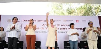 Inicia la construcción de viviendas en Colima; Sheinbaum da banderazo de inicio de trabajos