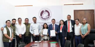 El Municipio de Oaxaca de Juárez firma convenio con la CFE para fortalecer el alumbrado público