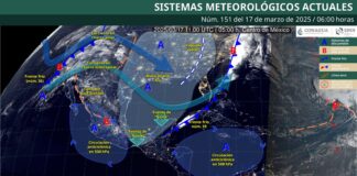 Continuarán lluvias con chubascos aislados al norte de Oaxaca