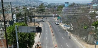 Limpieza y bacheo del Cerro del Fortín