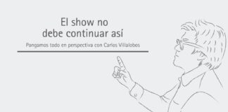 El show no debe continuar así