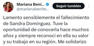 La doble moral feminista de Mariana Benítez tras asesinato de Sandra Domínguez