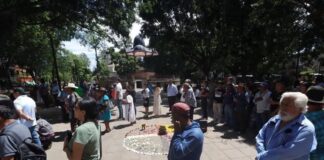 Con ritual, productores piden reconocimiento del proceso ancestral del mezcal