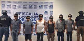 Cateo en San Pedro Ixtlahuaca deja seis detenidos; aseguran drogas y armas