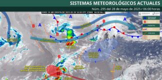 Pronostican primera Depresión Tropical frente a costas del Pacífico