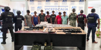 A prisión contra siete personas detenidas por agresión armada contra policías en la Costa