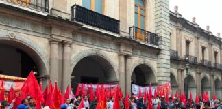FPR mantendrá plantón en el zócalo, amaga con movilización en la Guelaguetza