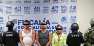Fiscalía ejecuta cateo en Cuilápam de Guerrero: detiene a tres personas, asegura drogas y armas