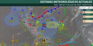 Se prevén lluvias y tormentas puntuales en Oaxaca para este lunes