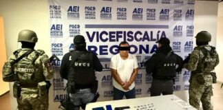 Cateo en la región de la Cuenca: detienen a una persona y aseguran drogas, armas