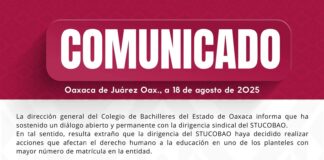 Directora de COBAO califica de extraña la actitud del SUTCOBAO; llama a la dirigencia a deponer su posición