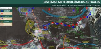 Se prevén lluvias y tormentas vespertinas en Oaxaca por onda tropical 30