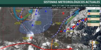 Se esperan lluvias y tormentas por la tarde en Oaxaca