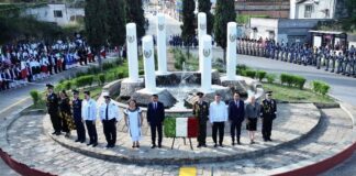Honra Salomón Jara valentía y coraje de los Niños Héroes de Chapultepec en defensa de la patria