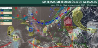 Persistirán lluvias fuertes y tormentas eléctricas en gran parte de Oaxaca