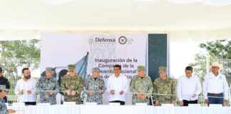 Inaugura Salomón Jara instalaciones de la compañía de la Guardia Nacional en Santa María Huatulco