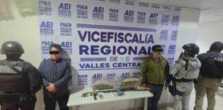 Desmantelan tres inmuebles vinculados al narcomenudeo en Miahuatlán y detiene a cuatro personas