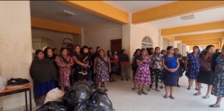 Mujeres de Zaniza exigen a Sheinbaum y Jara frenar violencia en Amoltepec