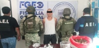 Cae “El Chucho Loco” en Mitla con droga tras cateo