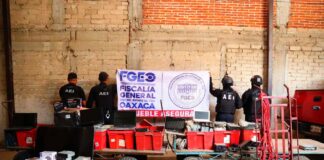 Recuperan más de 200 autoestéreos robados en centro de operación delictiva, aseguran siete inmuebles y puntos de narcomenudeo