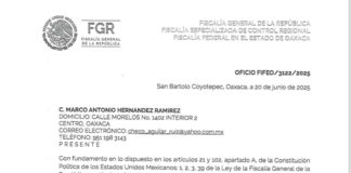 Fiscalías deslindan a Marco Antonio Hernández de investigaciones
