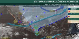 Persistirán lluvias fuertes, ambiente gélido y vientos intensos en Oaxaca por frente frío 27