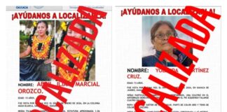 Activan búsqueda inmediata y localizan a cuatro mujeres reportadas como desaparecidas