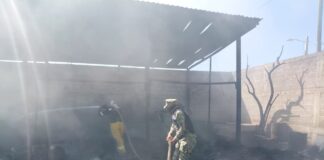 Personal naval brinda apoyo en la sofocación de tres incendios en Salina Cruz