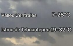 Pronostican chubascos fuertes y lloviznas aisladas en diversas regiones