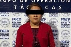 Capturada la presunta feminicida de maestra mixe