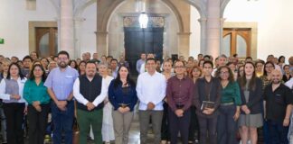 En diálogo franco y respetuoso, recibe Gobernador de Oaxaca pliego petitorio 2026 del STPEIDCEO