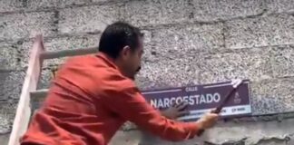 Rebautizan colonia en Tultitlán en señal de protesta contra Morena