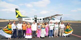 Recibe Istmo de Tehuantepec primer vuelo de la nueva ruta aérea que conecta a Ciudad Ixtepec con el AIFA