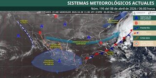 Inestabilidad atmosférica generará lluvias y tormentas