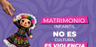 “Matrimonio infantil no es cultura, es violencia”: Secretaría de las Mujeres