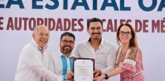 Ray Chagoya asume la Coordinación Estatal de la Asociación de Autoridades Locales de México A.C. en Oaxaca