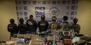 Catean presunto centro de narcomenudeo en el Centro Histórico de Oaxaca