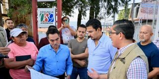 Recorre Ray Chagoya zona donde realizarán obras de rehabilitación del Circuito Nororiente